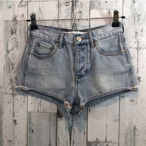 Brandy Melville Button Fly Jean Shorts - Size 25